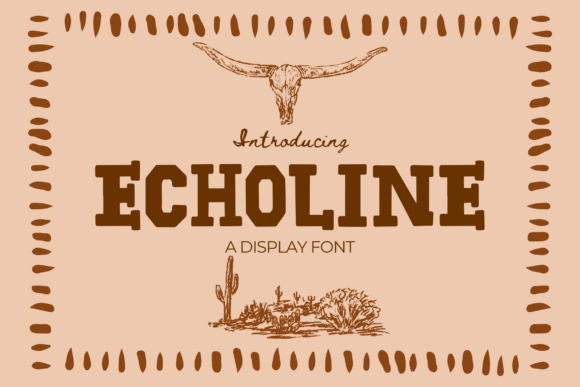 Echoline: Modern Handwritten Font for Bold Campaigns