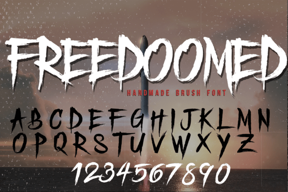 Freedoomed: A Display Font That Elevates Digital Branding