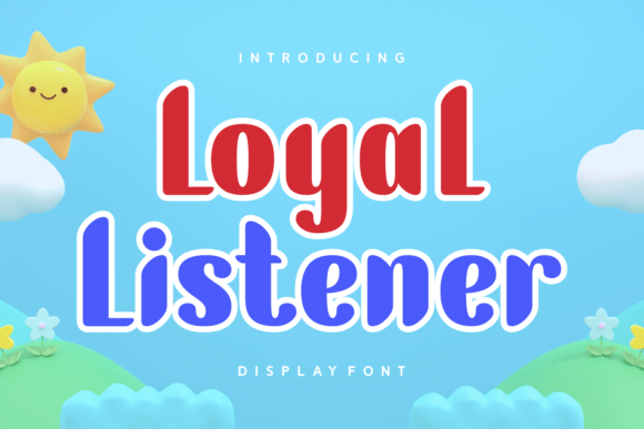 Loyal Listener Font for Polished Branding and Display Needs