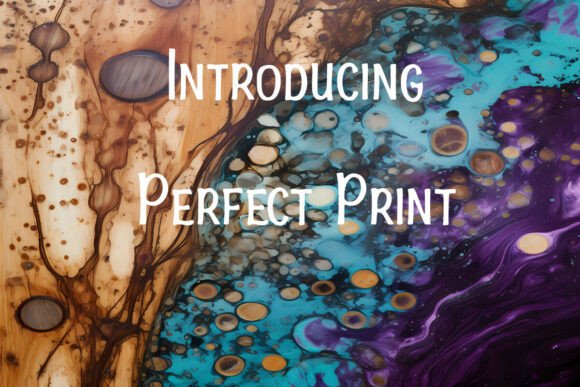 Perfect Print: A Sophisticated Display Font for Editorial Design