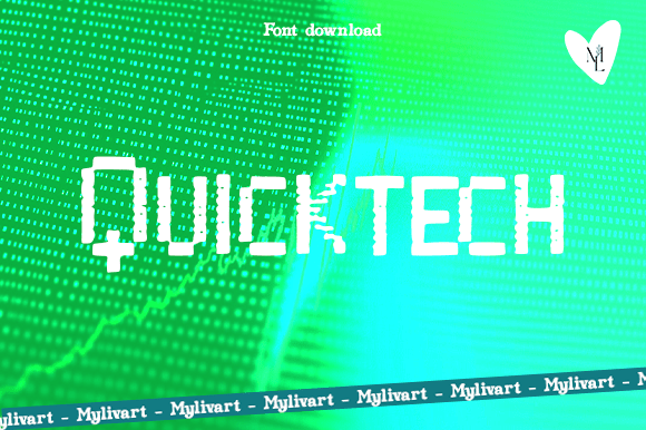 Quicktec: A Futuristic Font for Modern Web Design