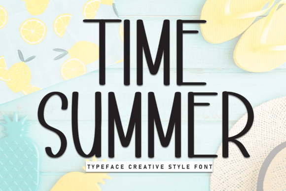 Time Summer: A Font That Elevates Your Brand’s Visual Story