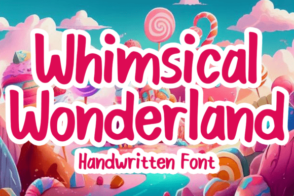 Whimsical Wonderland Font for Branding and Design Projects